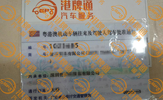 港珠澳大桥粤Z车牌办理案例：智*有限公司